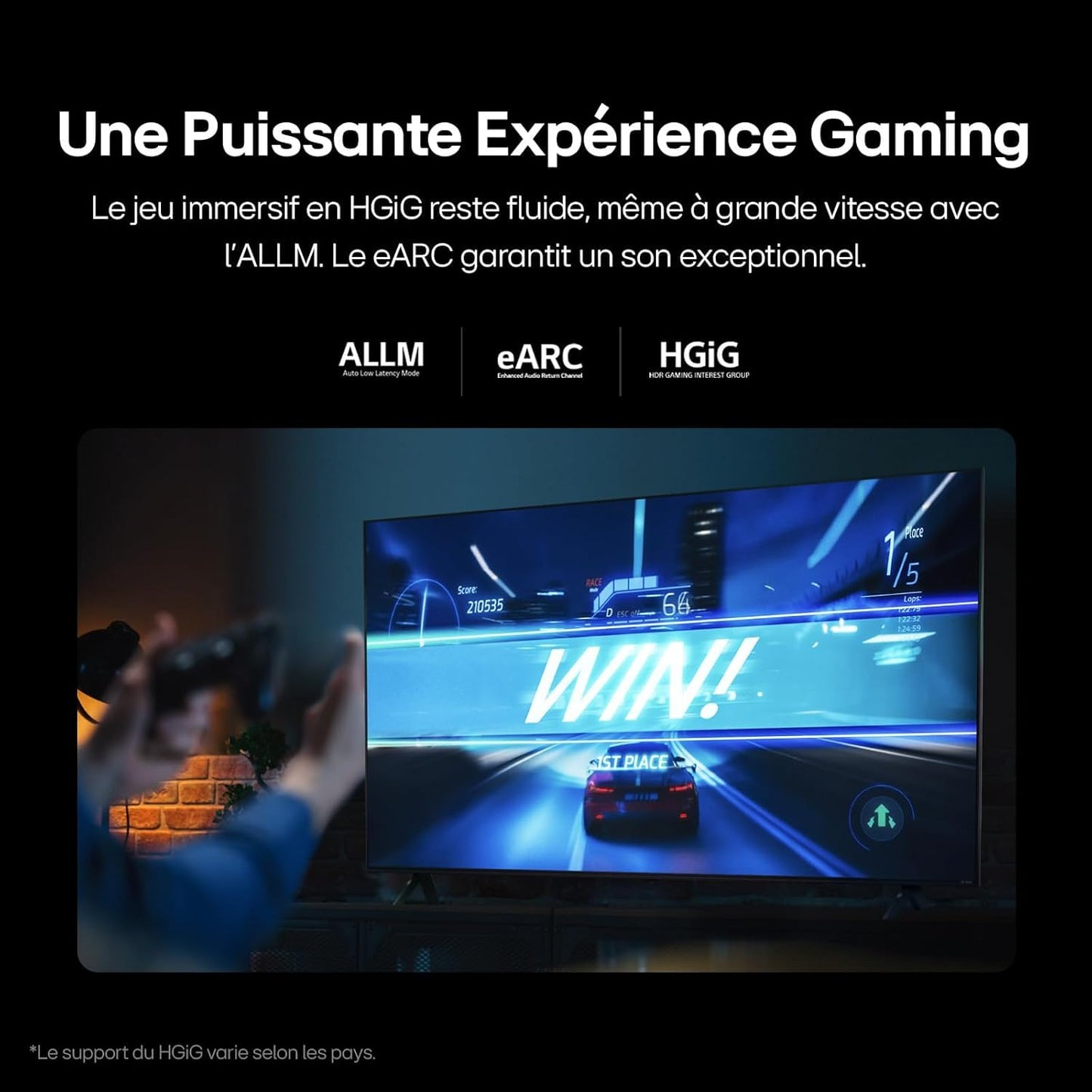 LG Nanocell TV 2024 | 75NANO81 | 75 Pouces | UHD | Processeur α5 Gen7 AI 4K, Bleu foncé
