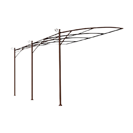 Porte-vélos extérieur en métal pour le stationnement sécurisé - 250 x 300 x 200