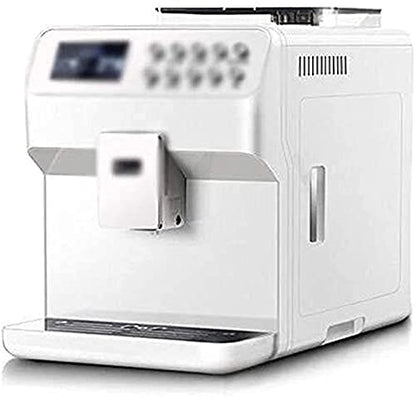 Machine à Café Espresso Machine, Machine à Café Entièrement Automatique Pompe à Mousse de Lait Automatique à un Bouton Machine à Café 270Mm Intéressant, HUANGHAIQIU