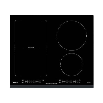Sauter - SPI4664B - Plaque Induction - Table de Cuisson Encastrable - Noir - 4 Foyers - 7200W - Dimensions Encastrement : 56x49cm - Espace Grand Plat - Fabriqué en France