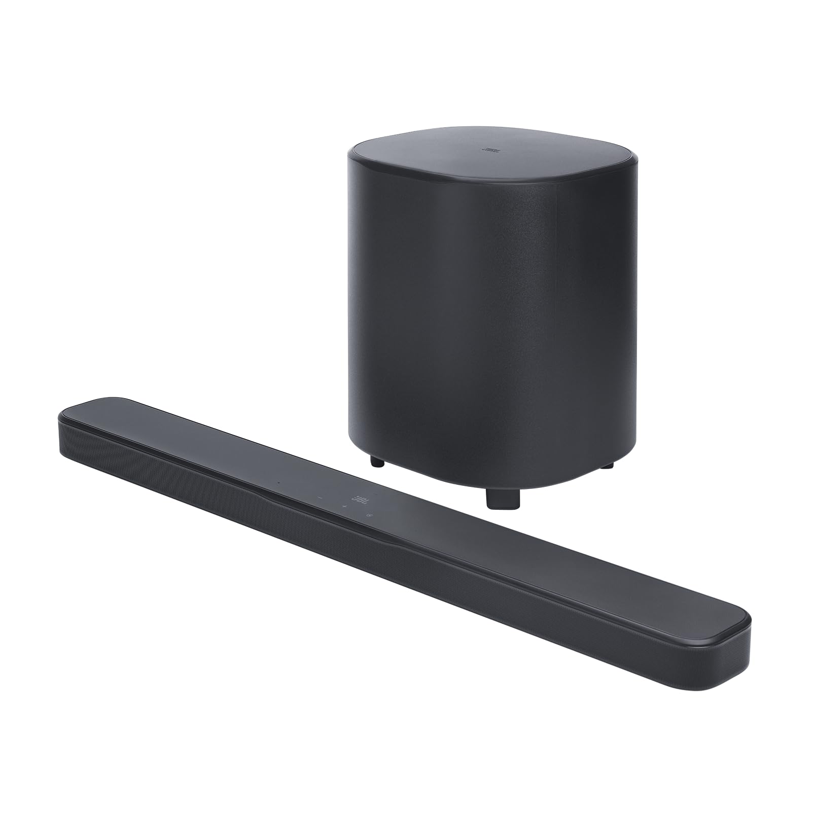 JBL Bar 500 MK2, Barre de Son Bluetooth 5.1 canaux pour TV avec Caisson de Basses de 25,4 cm, Dolby Atmos, HDMI eARC, Wi-FI, vidéo 4K, PureVoice 2.0 et MultiBeam 3.0, Noir
