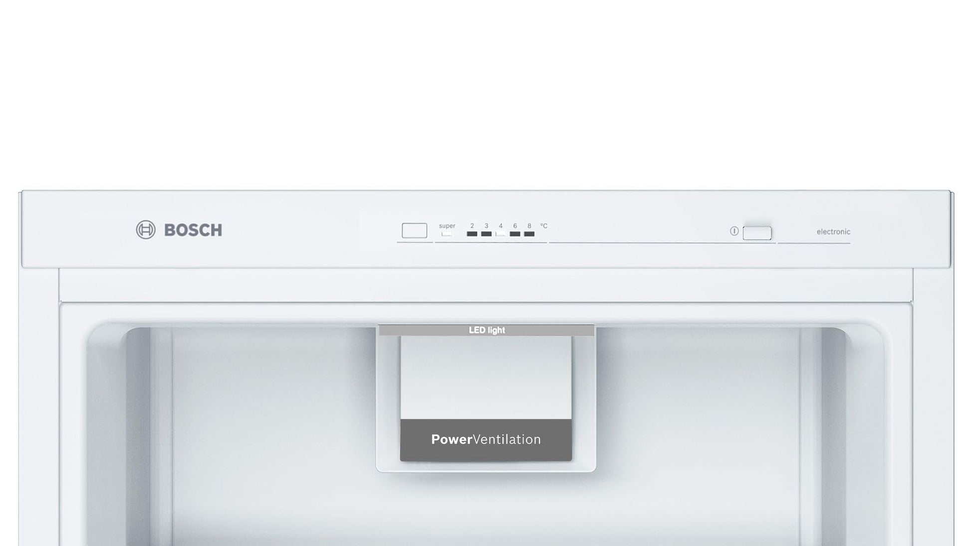 Bosch KSV36VWEP Réfrigérateur pose-libre - Série 4 - VitaFresh - 346 litres - 186 x 60 cm - Blanc