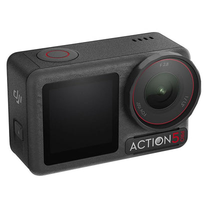 DJI Bundle Aventure Osmo Action 5 Pro, Caméra d’Action 4K avec Capteur 1/1,3", 12 h d’Autonomie Étendue avec 3 Batt., Stabilisation, Double Écran Tactile OLED, Mini Caméra d’Action pour Voyage, Vlog