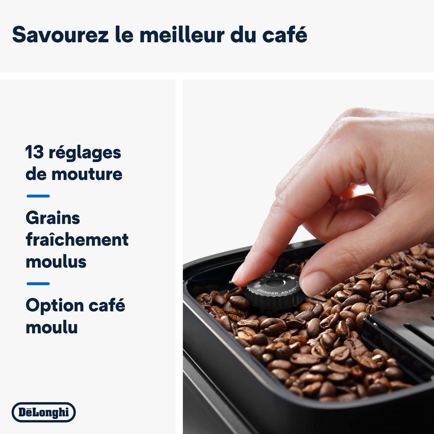 De'Longhi Magnifica Evo, Machine à Café et Cappucino avec Broyeur à Grains, ECAM292.33.SB, Argent [Exclusif Amazon]