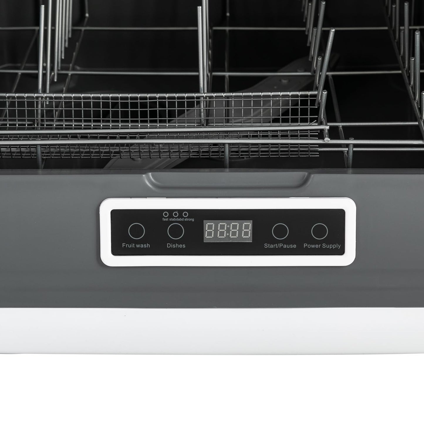 Lave-Vaisselle Portable, Mini-Lave-Vaisselle, 3 Modes De Nettoyage, Lave-Vaisselle, Etre Placé Sur Les Comptoirs, Sous Les Comptoirs, Machines A Laver Et Sur Les Etagères (Blanc)