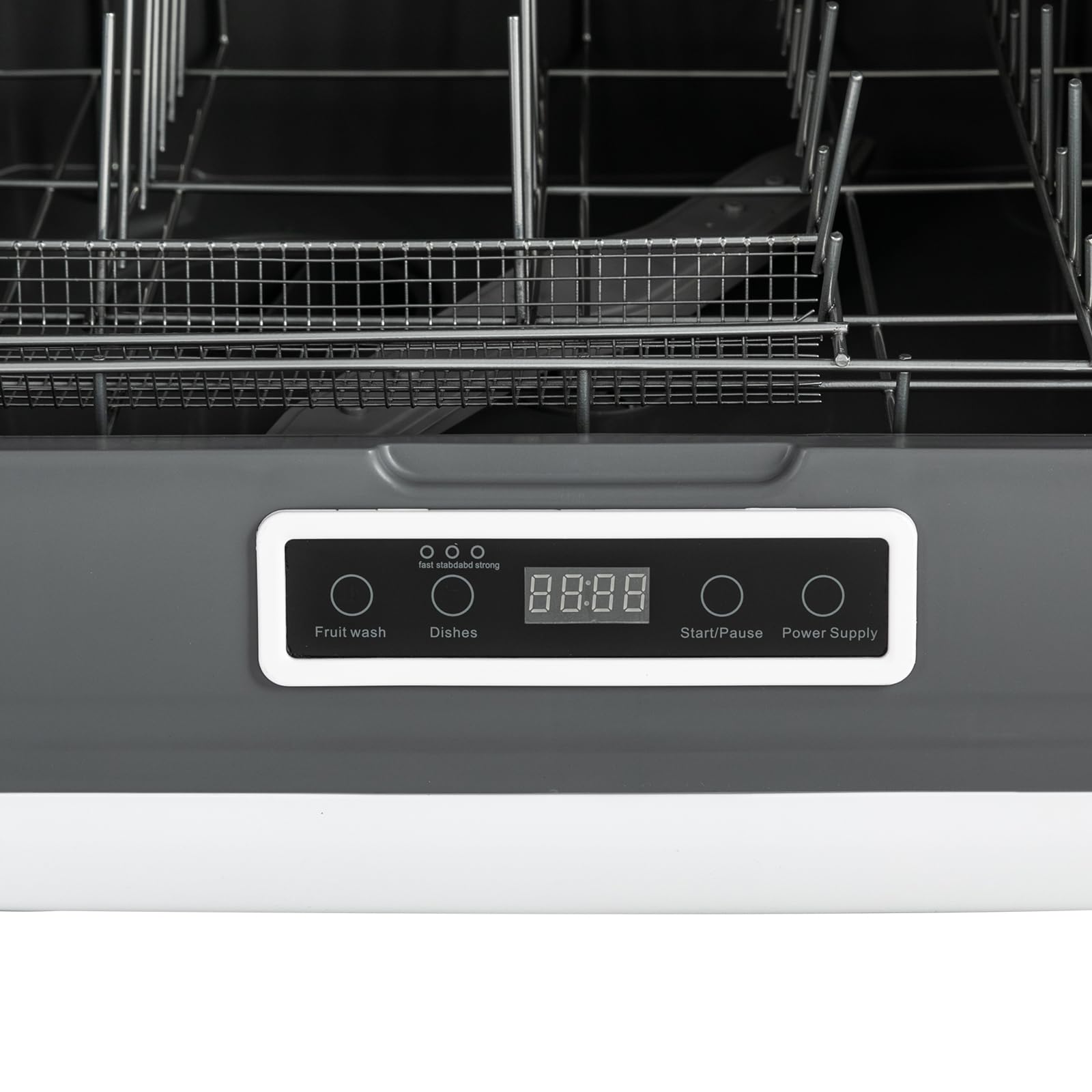 Lave-Vaisselle Portable, Mini-Lave-Vaisselle, 3 Modes De Nettoyage, Lave-Vaisselle, Etre Placé Sur Les Comptoirs, Sous Les Comptoirs, Machines A Laver Et Sur Les Etagères (Blanc)
