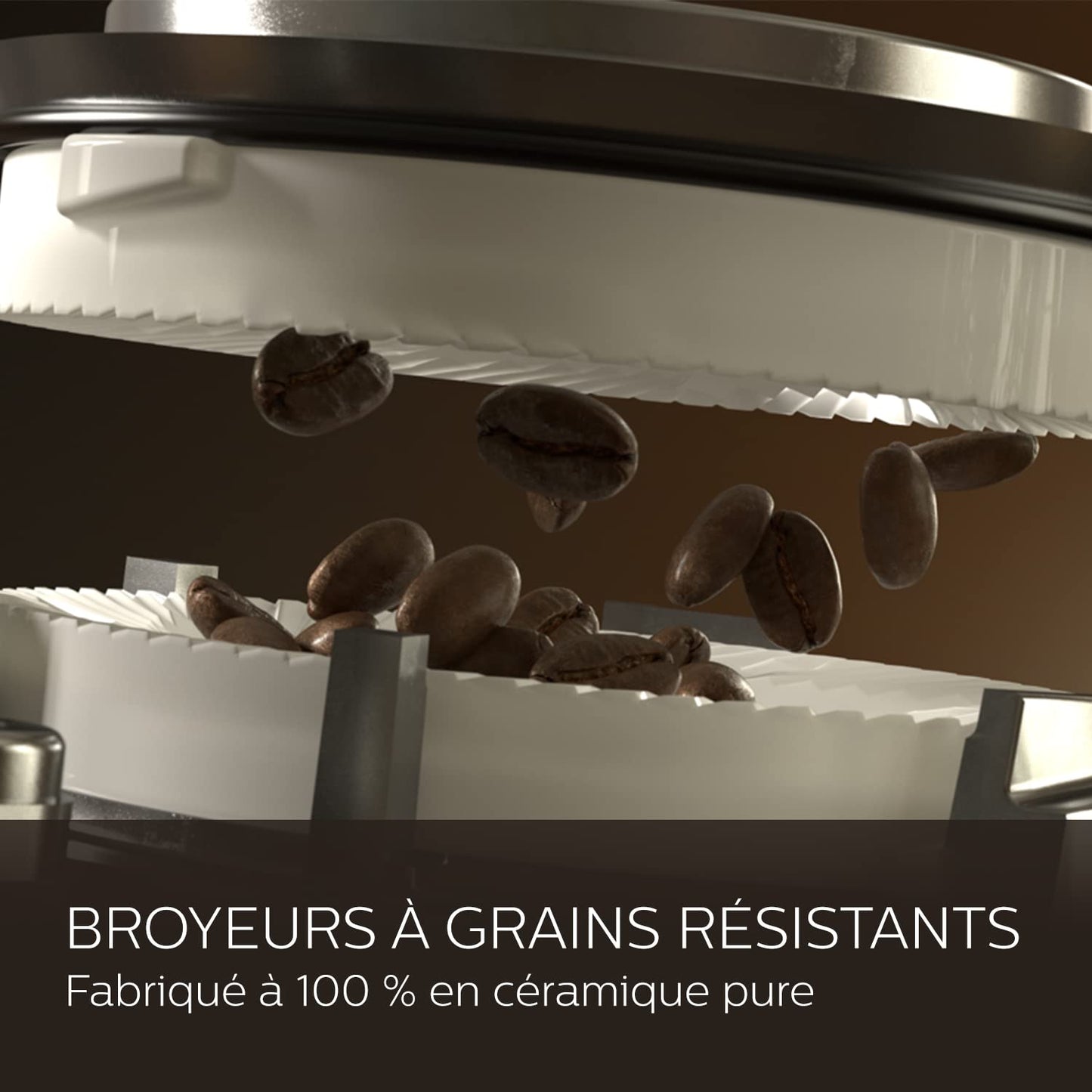 Saeco GranAroma Machine Expresso - Café à Grain - 16 Spécialités de Café, Écran Couleur Intuitif, 4 Profils Utilisateur, Broyeur en Céramique (SM6585/00)