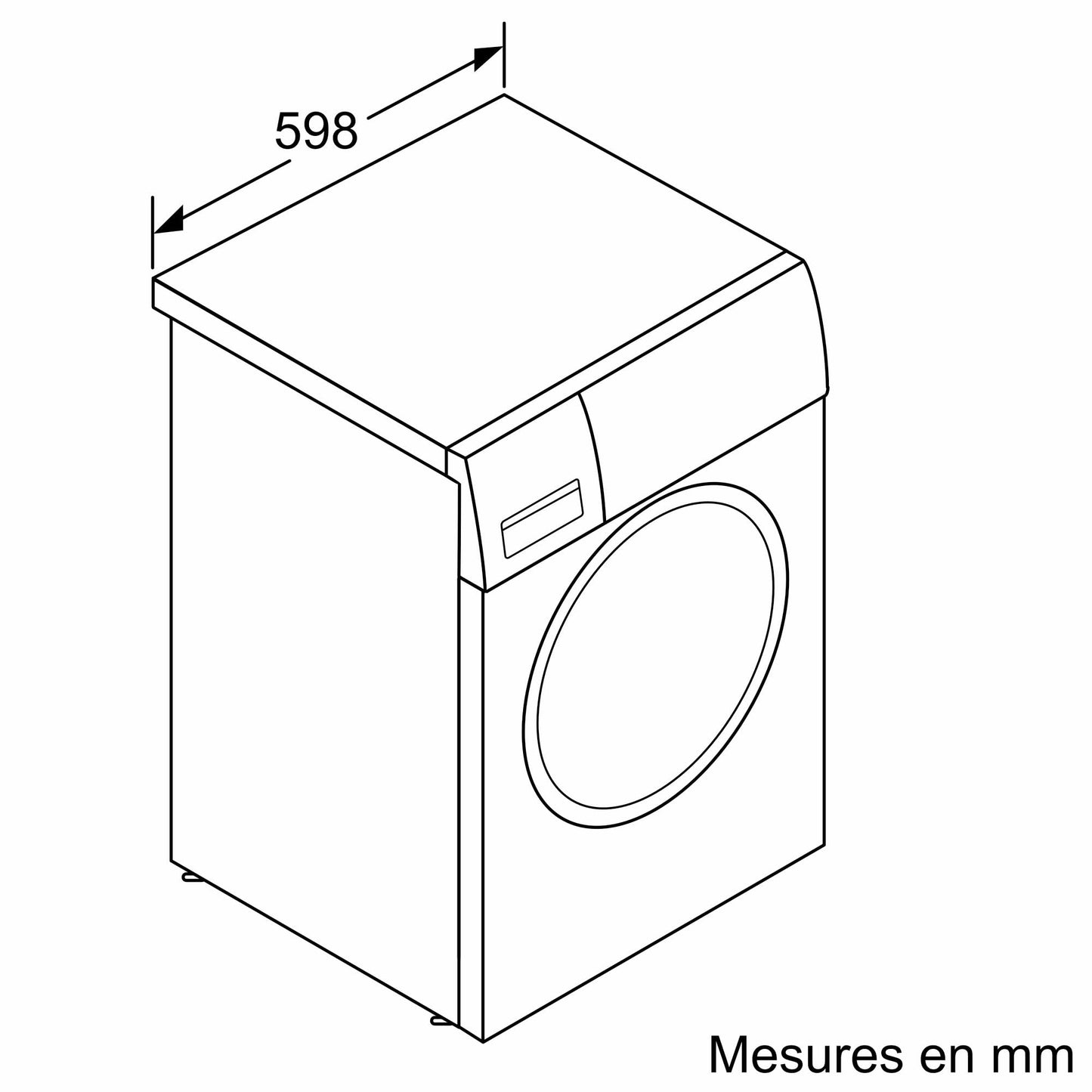 Bosch WGG244Z3FR, Série 6, Lave-linge Pose-libre, 9 kg, 1400 trs/min, Blanc
