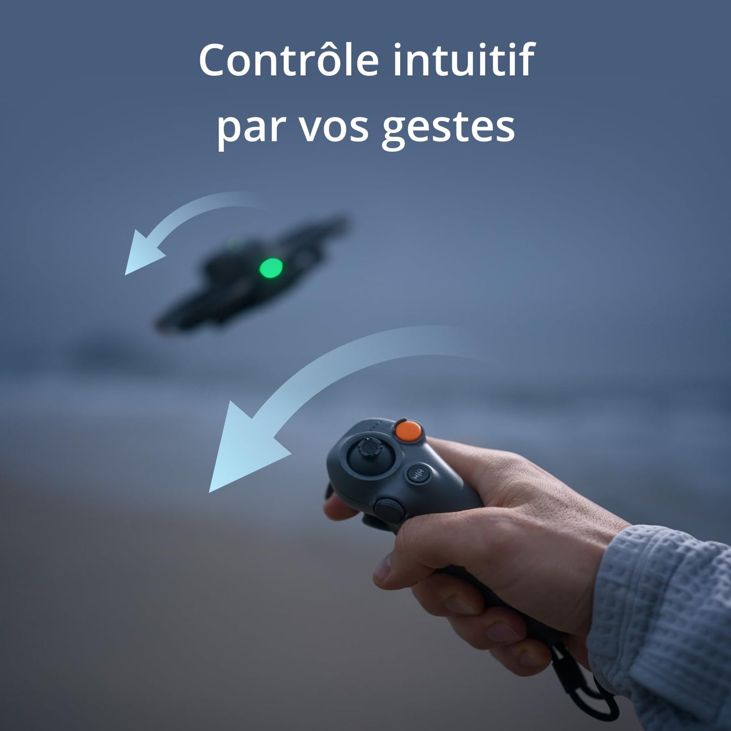 DJI Bundle Fly More Avata 2 (Batterie Unique), Drone FPV avec Caméra 4K, Protection d’hélice intégrée, Flip-Tonneau en Une Touche, Goggles 3 et RC Motion 3 Incluses, Drone Caméra pour Contenu en POV
