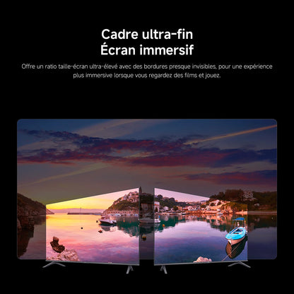 XIAOMI TV F Pro 50, 127 cm (50 Pouces), 4K UHD QLED, Smart TV, Fire TV, Contrôle Vocal Alexa, HDR10, Mode Game Boost 120Hz, MEMC, 2Go+32Go, Compatible avec AirPlay
