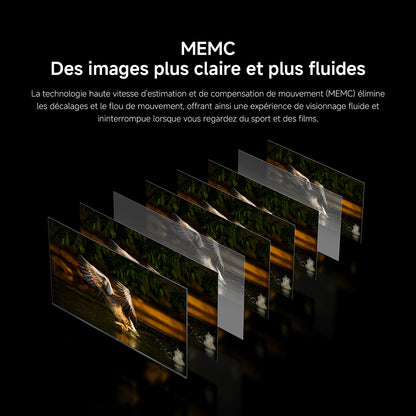 XIAOMI TV F Pro 50, 127 cm (50 Pouces), 4K UHD QLED, Smart TV, Fire TV, Contrôle Vocal Alexa, HDR10, Mode Game Boost 120Hz, MEMC, 2Go+32Go, Compatible avec AirPlay