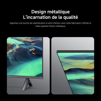 XIAOMI TV F Pro 50, 127 cm (50 Pouces), 4K UHD QLED, Smart TV, Fire TV, Contrôle Vocal Alexa, HDR10, Mode Game Boost 120Hz, MEMC, 2Go+32Go, Compatible avec AirPlay