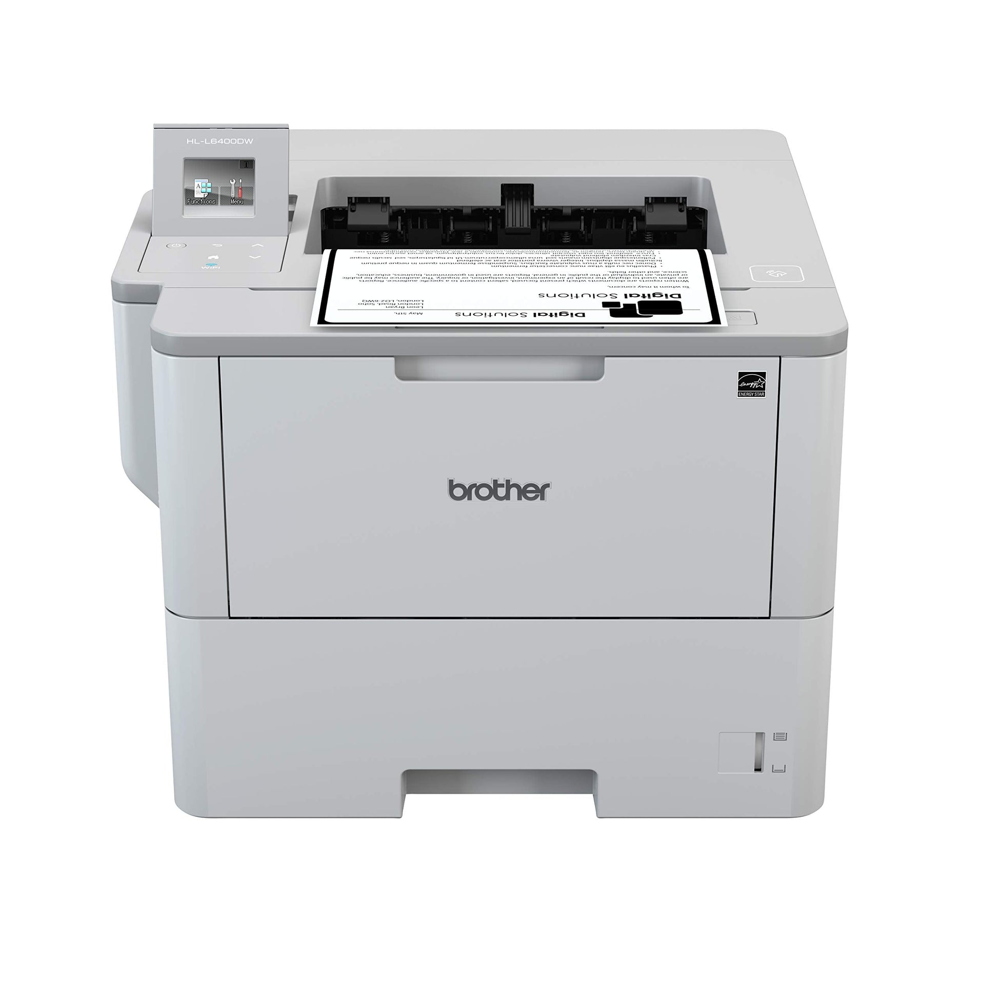 Brother HL-L6400DW Imprimante laser Professionnnelle | Monochrome | NFC | Web Connect | 50ppm | Wi-Fi Direct