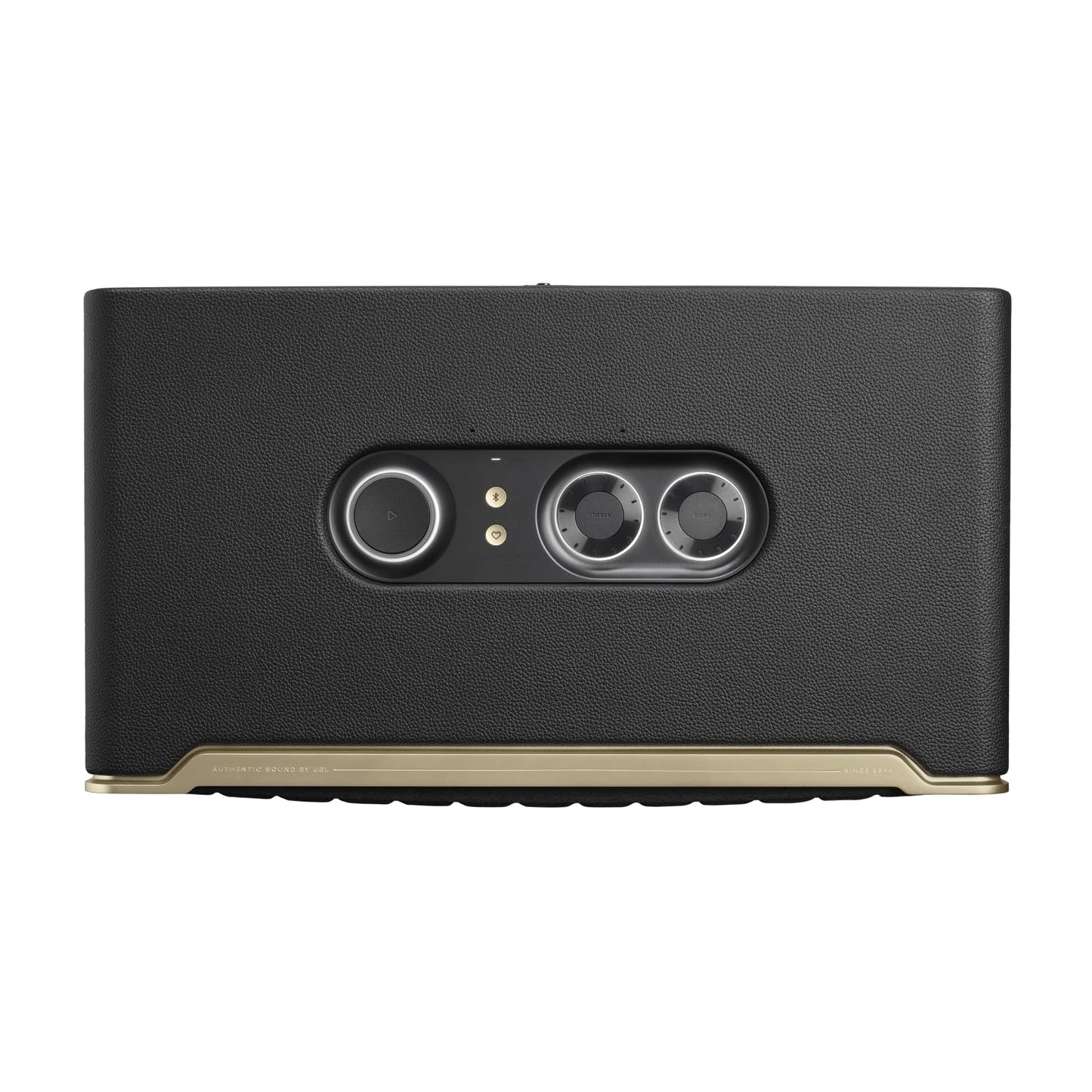 JBL Authentics 500 Enceinte intelligente connectée Hi-fidelity avec WiFi, Bluetooth et assistants vocaux, Dolby Atmos, design rétro, noire
