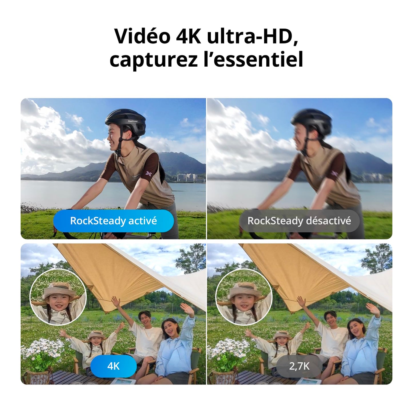 Bundle Fly More DJI Neo, Mini Drone avec Caméra 4K UHD pour Adultes, Drone Suiveur qui Vole Seul de 135 g, Décollage du Creux de la Main, Suivi de Suj