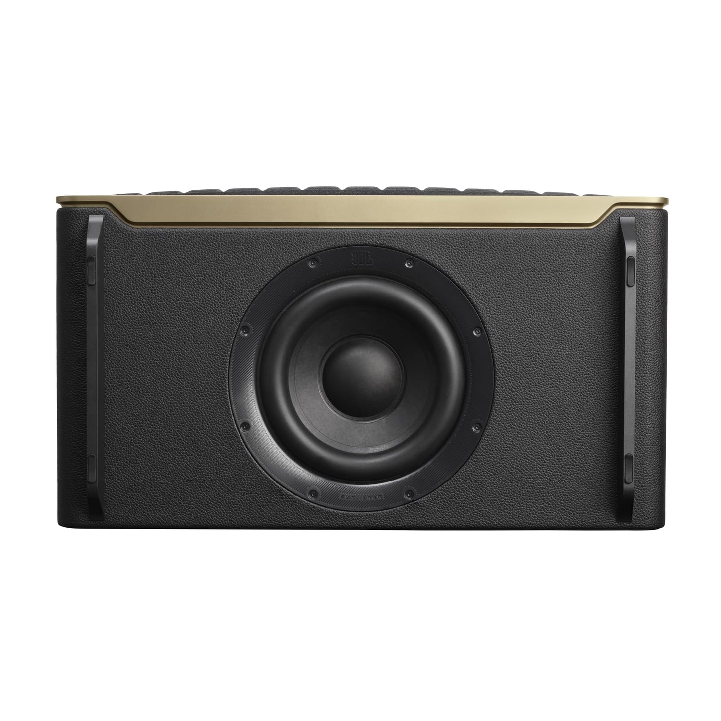 JBL Authentics 500 Enceinte intelligente connectée Hi-fidelity avec WiFi, Bluetooth et assistants vocaux, Dolby Atmos, design rétro, noire