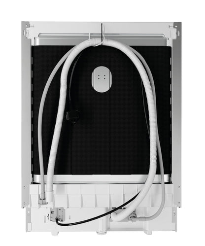 Lave vaisselle encastrable 60 cm Whirlpool WBC3C26 - Lave vaisselle integrable Bandeau blanc - Classe énergétique A++ / Affichage temps restant - Départ différé