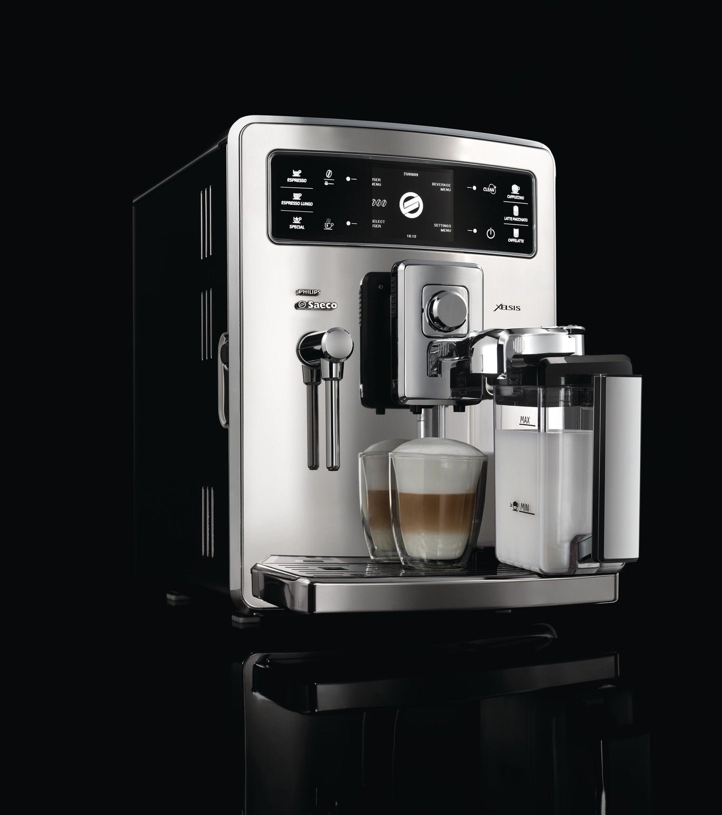 Philips Saeco Xelsis Digital ID / HD8946/01 Machine à café Inox brillant (Import Allemagne)