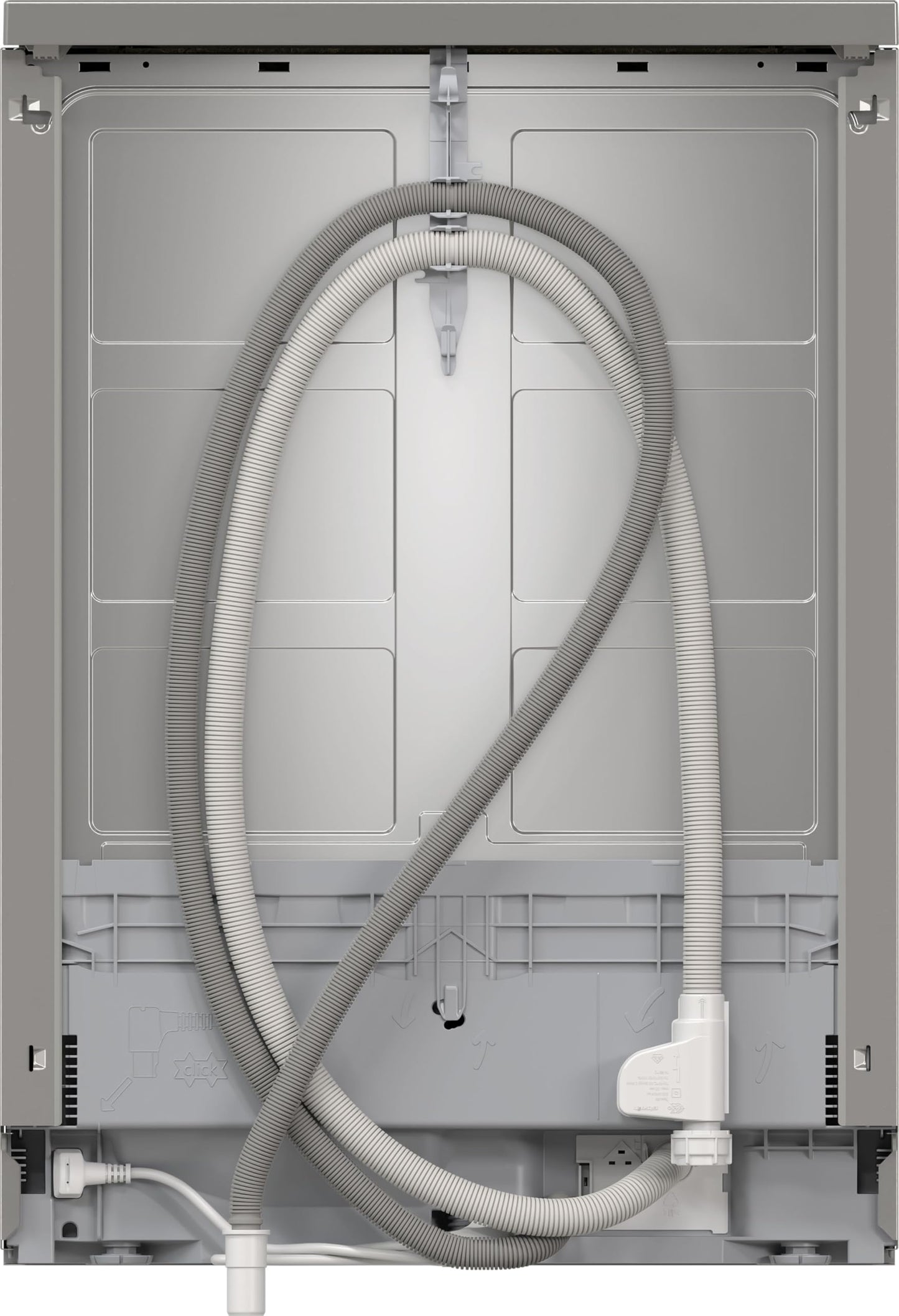 Bosch SMS26AI01F, Série 2, Lave-vaisselle 60 cm, Pose libre, Inox