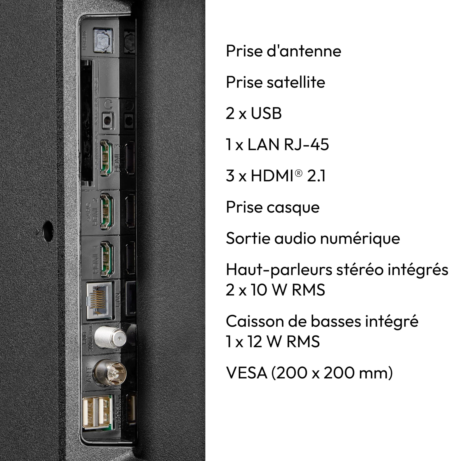 MEDION TV 55 Pouces (138,8 cm) Television (Smart TV, 4K, Dolby Vision HDR, Prime Video, Disney+, Dolby Atmos, DTS X, compatibles avec Google TV, PVR, Bluetooth, MD 855400)